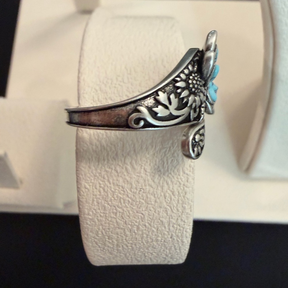 🦋💙 EJALEN Turquoise Dragonfly Ring/wth Box💙🦋 - Picture 3 of 12